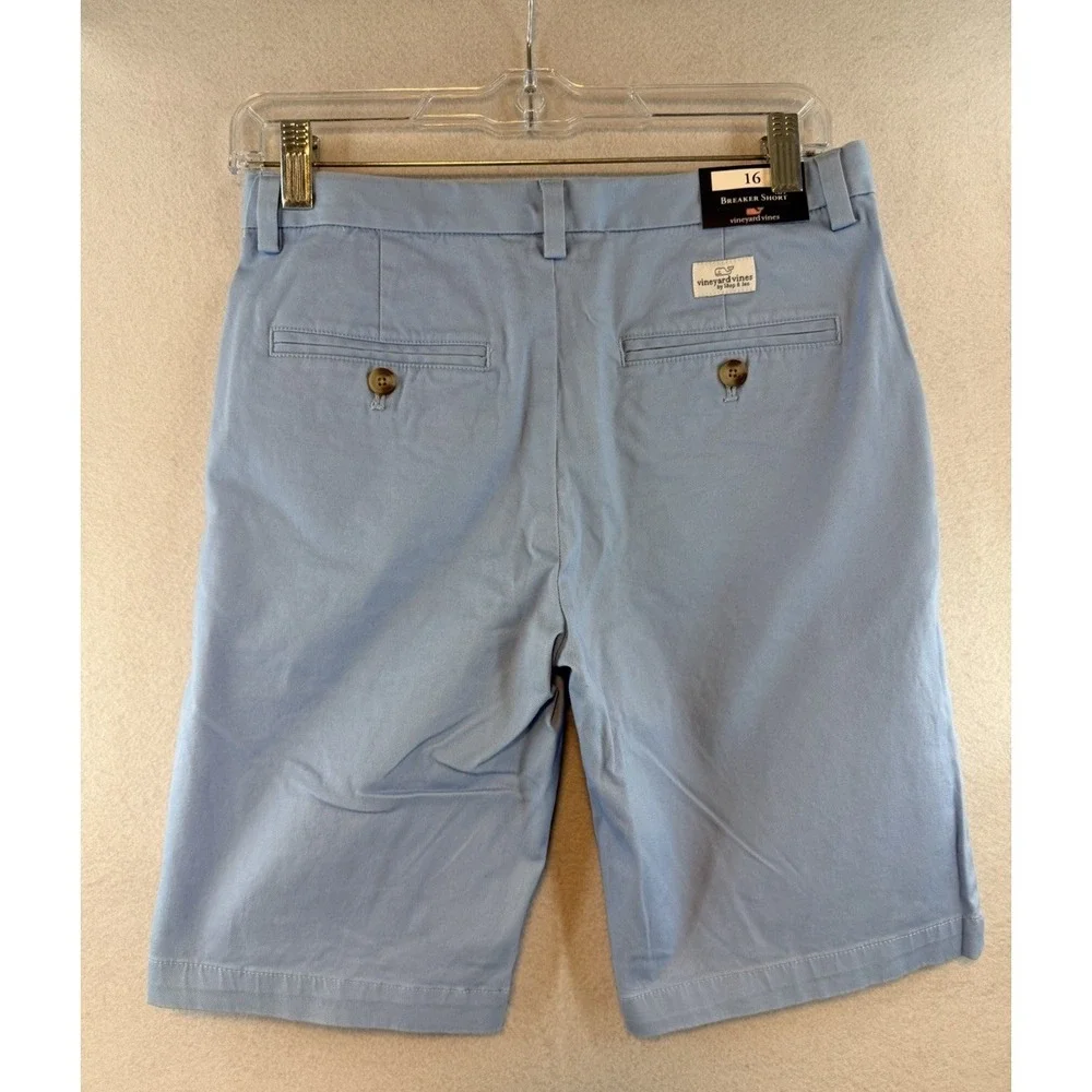 Vineyard Vines Boys Performance Stretch Breaker Shorts Jake‎ Blue Size 16 NWT